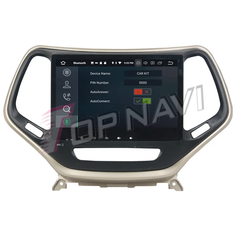 2din car radio For Jeep Cherokee 2016-2017