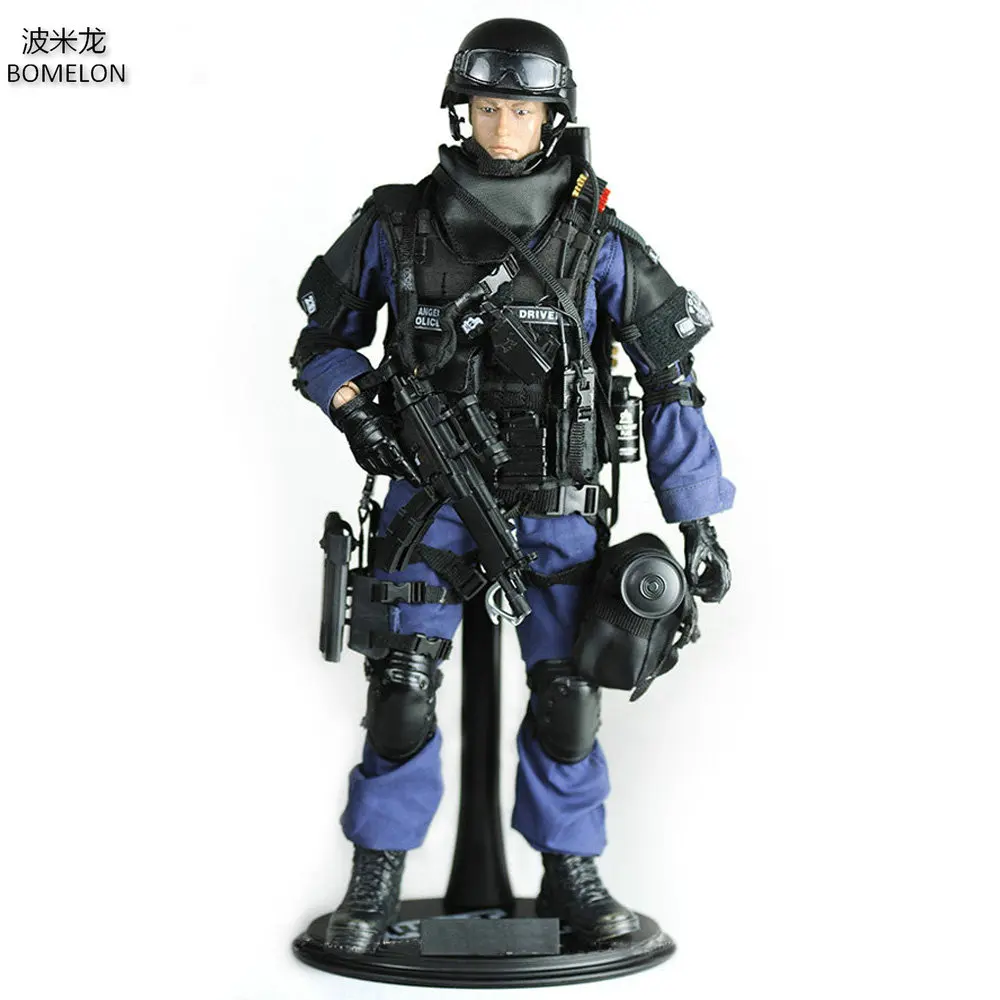 2 Satz 1/6 Special Forces Soldat Kampf Swat 12 "Action-Figuren ausrüstungs 