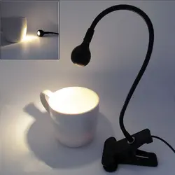 Гибкая USB светодиодный Перезаряжаемые Ночные светильники клип на кровать, письменный стол исследование обучения чтению лампа защиты глаз