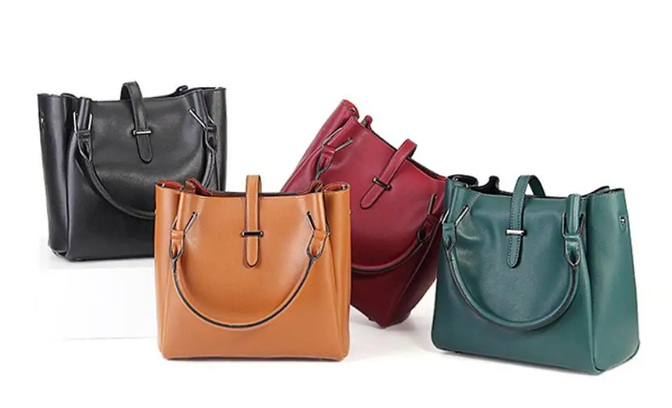 

2019 women casual bags handbags luxury bolsa feminina Shoulder Cowhide leather crossbody bolsos mujer sac a main