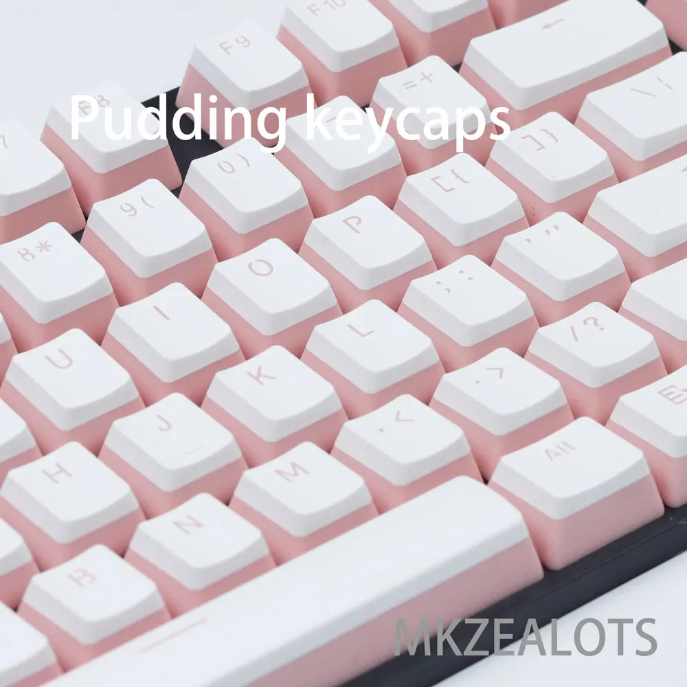 Клавиатура Механическая игровая черная розовая 104 ANSI|keycaps double shot|double shotgaming keyboard |