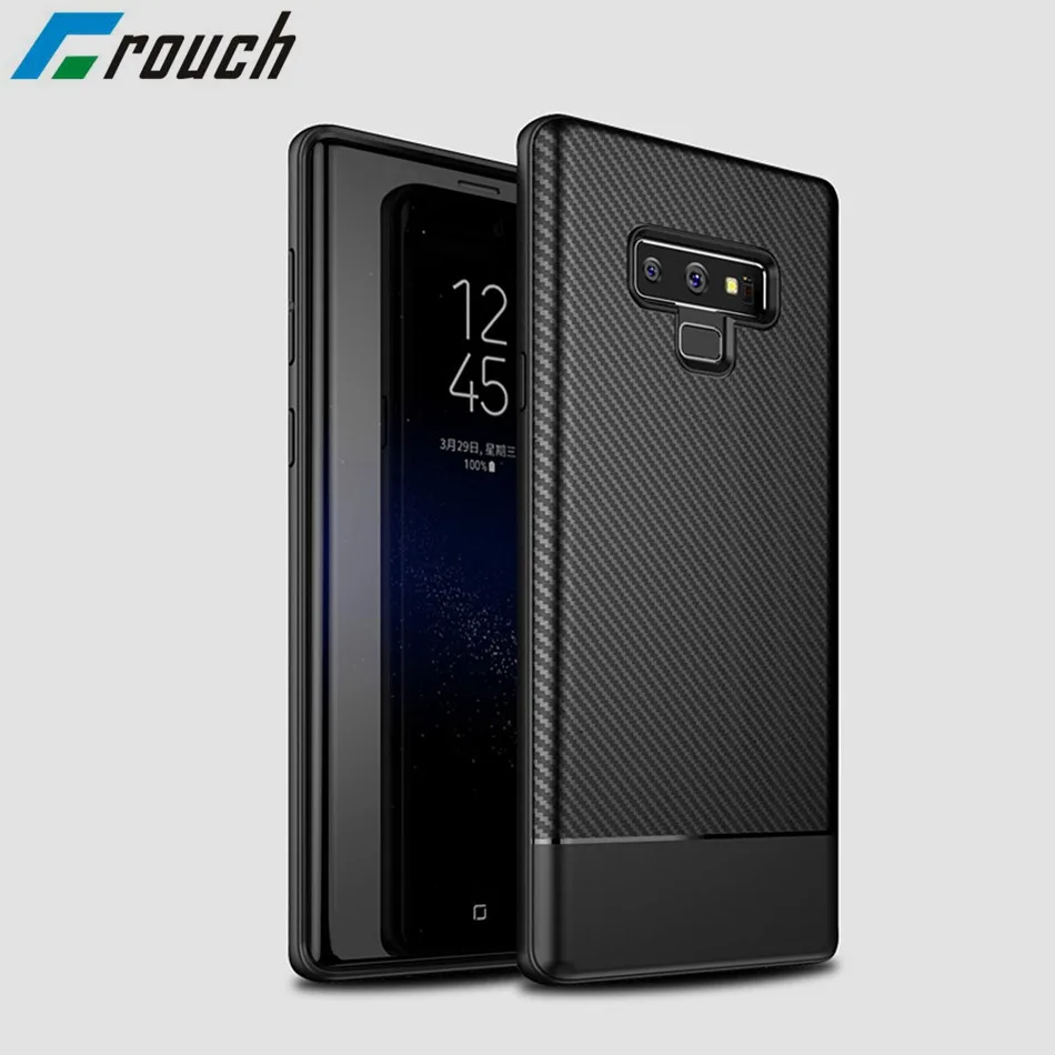 Crouch case for Samsung Note 9 Carbon fiber phone case for Samsung Note