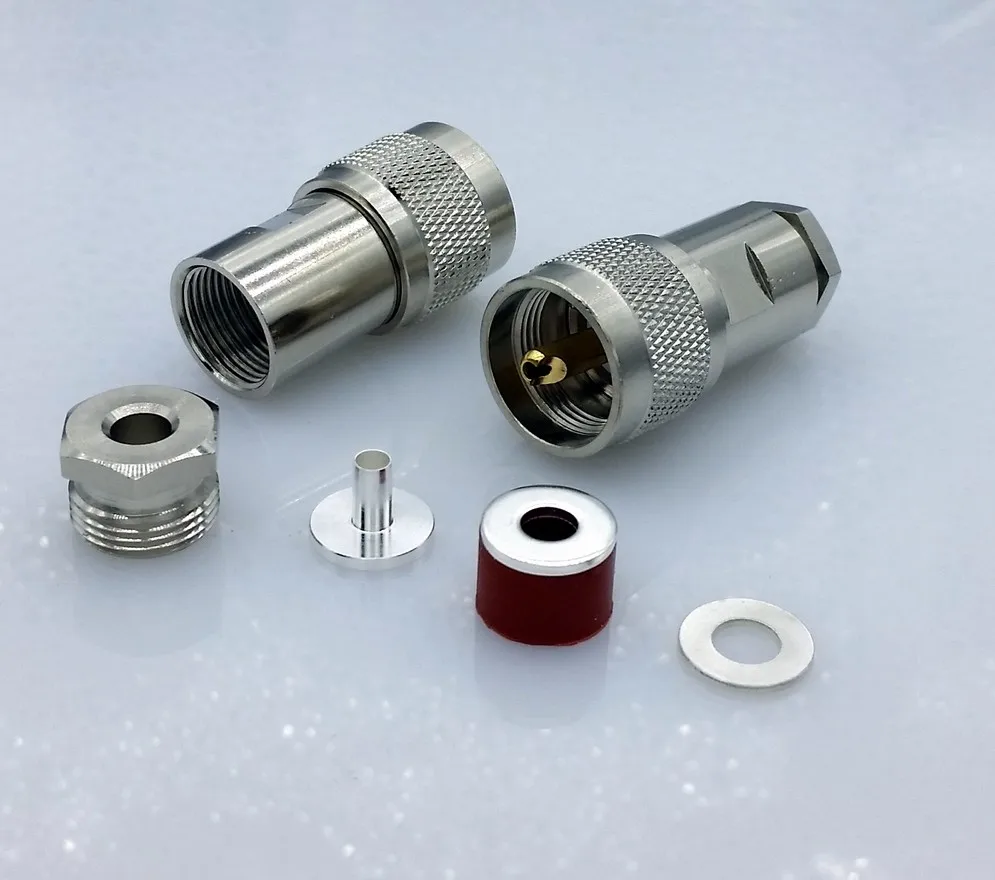 PL 259 SL16 50 3 м тип/UHF Тип Мужской Разъем RF коаксиальный разъем для RG58 RG142 LMR195 RG400