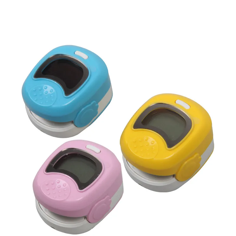 

CE Pediatric Fingertip Pulse Oximeter SPO2 Pulse Rate Oxygen Monitor Sound Alarm For Kid 1-12 years old baby oximeter AH-50QA