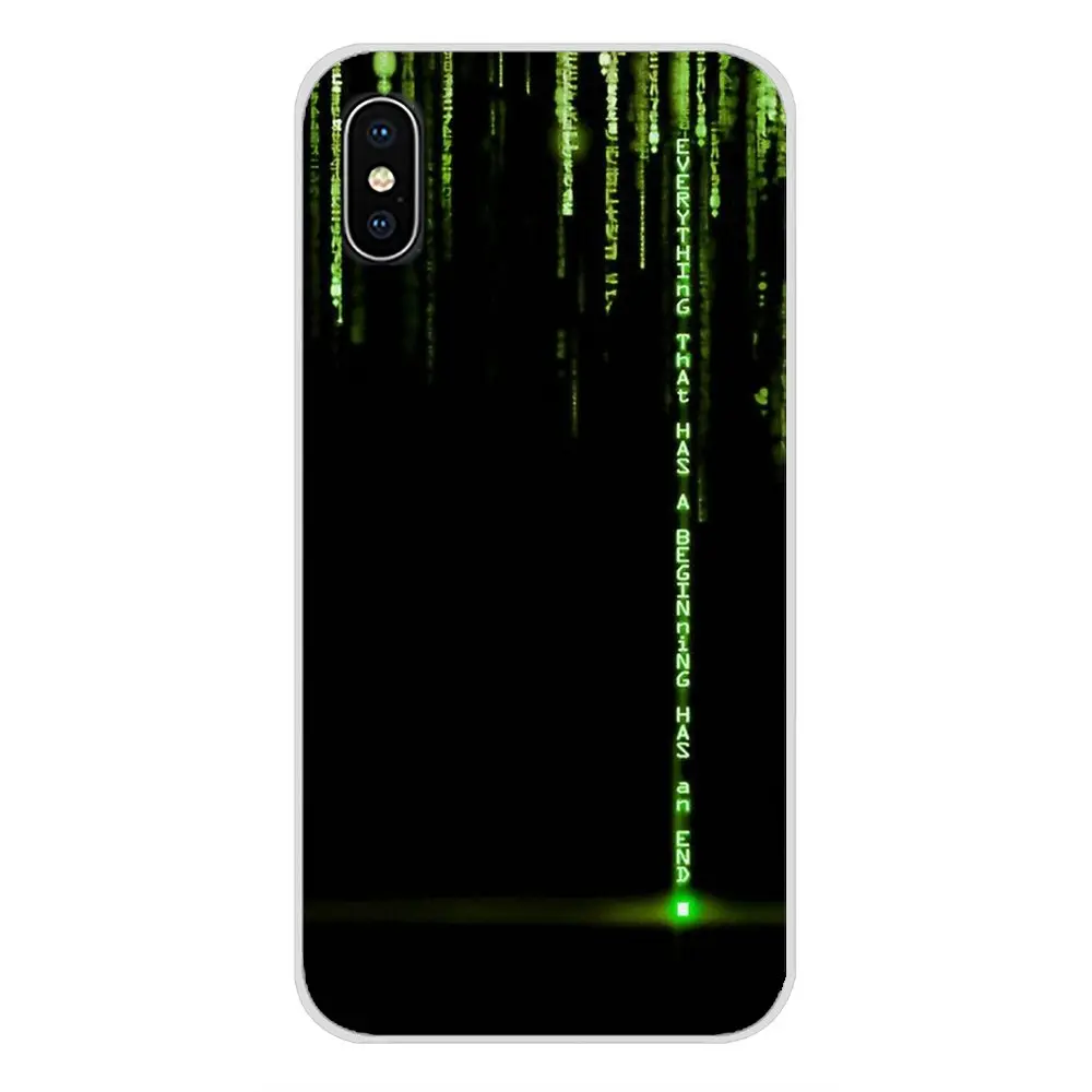 Минималистичный дизайн матричный код для Xiaomi Mi6 A1 5X 6X Redmi Note 5 5A 4X 4A 4 3 Plus Pro pocophone F1