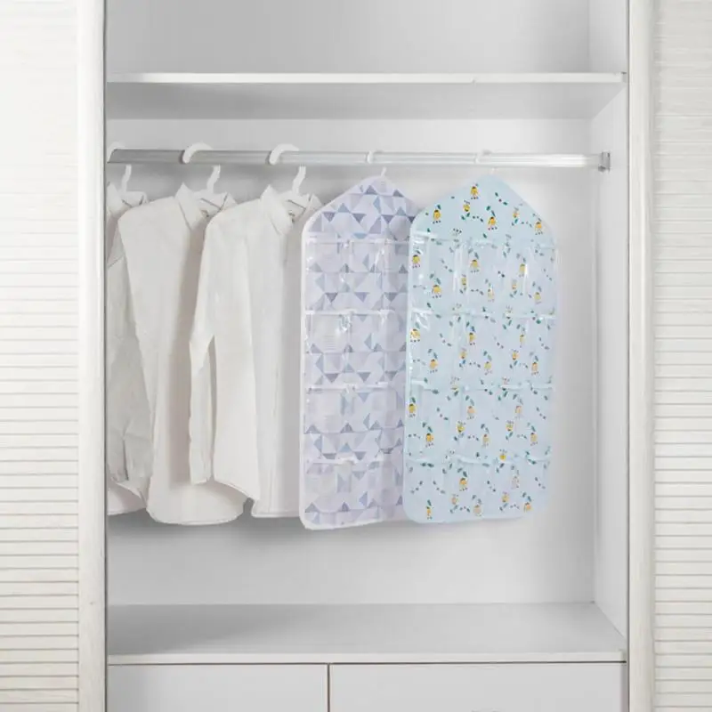 Home Organizer Bags Hanging Storage PVC Closet Bag Hanging Bag High