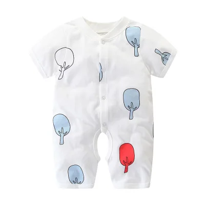 Летняя одежда для маленьких мальчиков; roupa de bebes; комбинезон для новорожденных; Хлопковая пижама с длинными рукавами; Комбинезоны для детей 0-12 месяцев; одежда для малышей - Цвет: Кофе