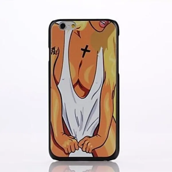 Newroad Sexy Girl Pattern TPU Soft Cover for iPhone 6 Plus |