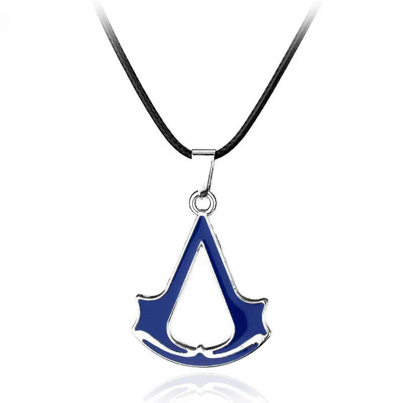 Эцио из Assassins Creed, ожерелье из титанового сплава, ожерелье с подвеской из нержавеющей стали для мужчин и женщин