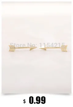 New Fashion geometric triangle studs earring jewelry for Women EY-E008