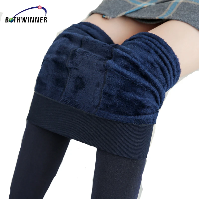 Winter Thick Jeans Velvet Warm Women Denim Pants Elastic