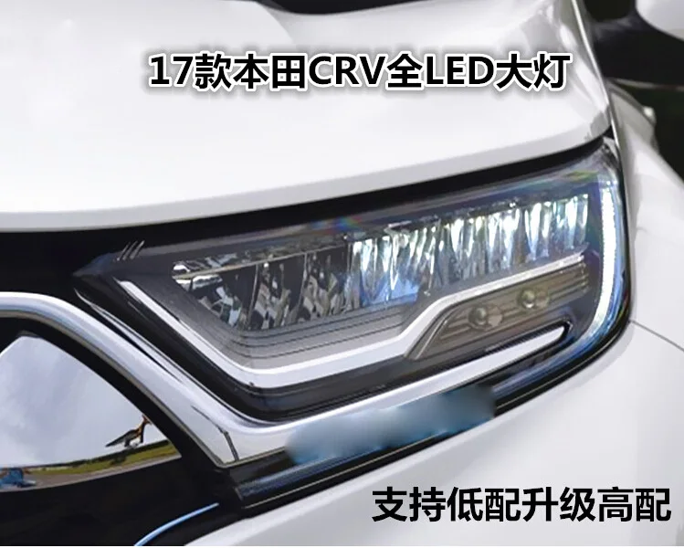 2019y автомобиль bumer головной свет для Honda CR-V CRV фары автомобильные аксессуары все в светодиодный налобный противотуманный фонарь для CR V CRV фары