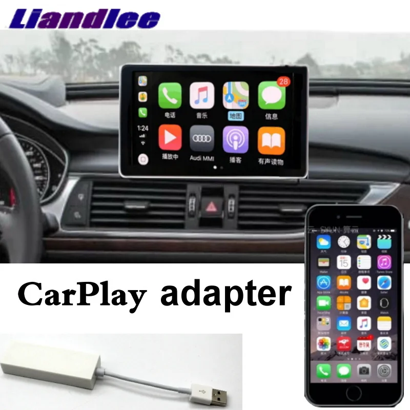 Discount For Audi A7 4G8 2010~2018 Liandlee Car Multimedia Player NAVI Accessories Radio Stereo CarPlay Adapter GPS Screen Navigation 0