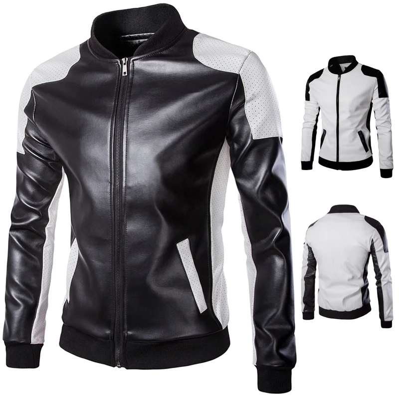 

ZOGAA Men Leather Jacket Genuine Leather Clothing Motorcycle Fashion Jacket Slim Stand Collar Men Autumn Thick Winter Warm Coats