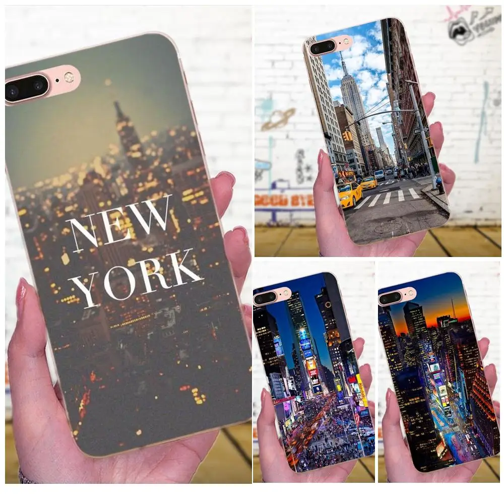 Мягкий ТПУ чехол New York Times Square Taxi Best для Xiaomi Mi3 Mi4 Mi4C Mi4i Mi5 Mi 5S 5X 6 6X 8 SE A1 Max Mix 2 Note 3 4 |