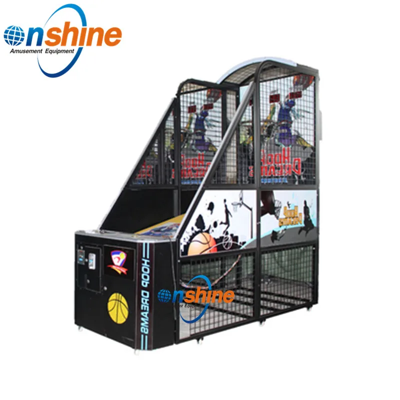 Роскошный сложенный баскетбольный автомат уличный баскетбольный Аркадный Игровой Автомат