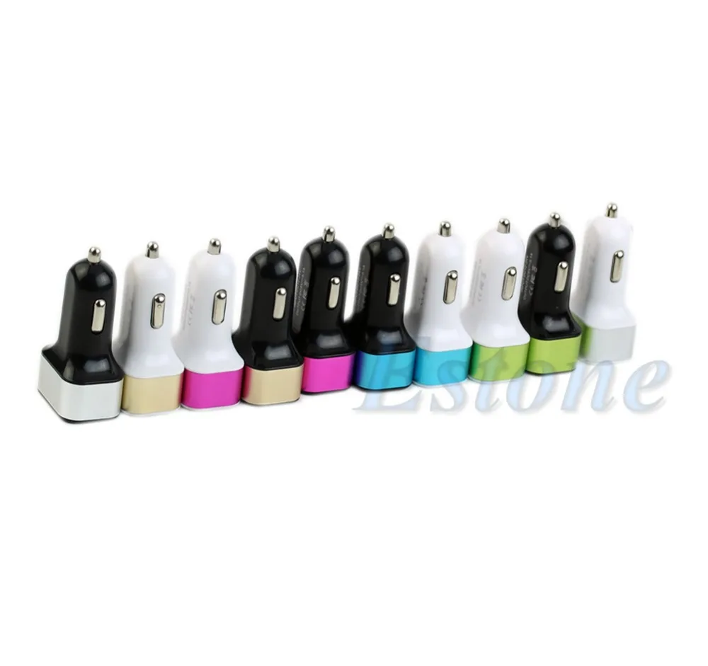 3-USB سيارة مهايئ شاحن منافذ 5.1A ل iPhone6 5 S سامسونج Note4 S5 HTC LG