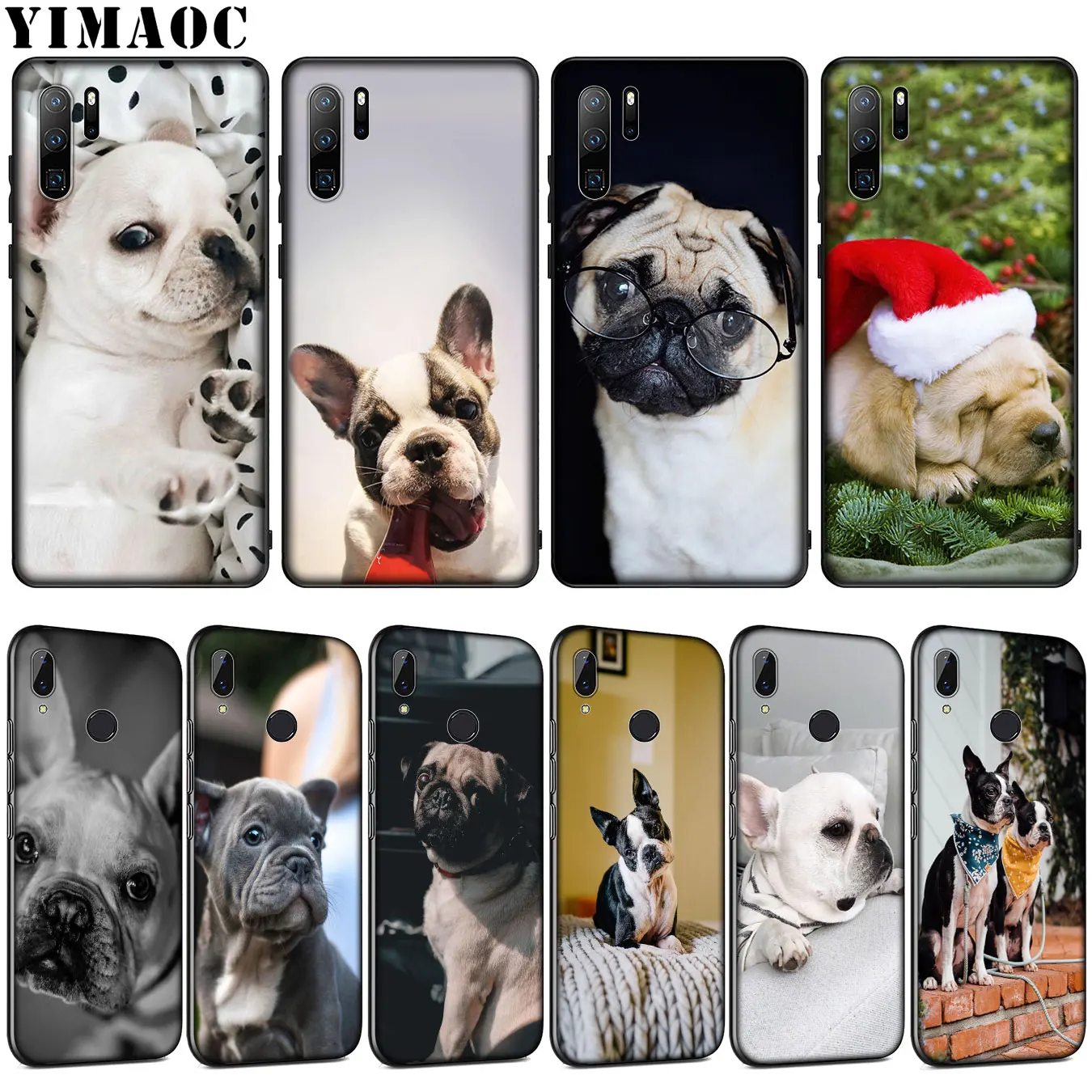 Мягкий силиконовый чехол для Huawei P30 P20 Pro P10 P9 Lite Mini 2017 2016 черный P Smart Z 2019|Бамперы| |