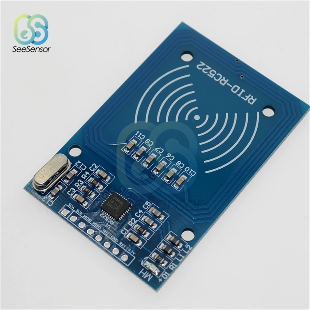 RFID модуль MFRC-522 RC-522 RC522 наборы S50 13,56 МГц 6 см SPI запись и чтение писатель распознаватель смарт-карты для arduino