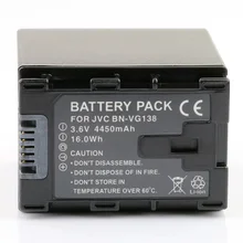 Lanfulang bn-vg138 замена литиевая Батарея для JVC bn-vg121 bn-vg121ac bn-vg121e bn-vg121eu gz-e565 bn-vg108 bn-vg108ac