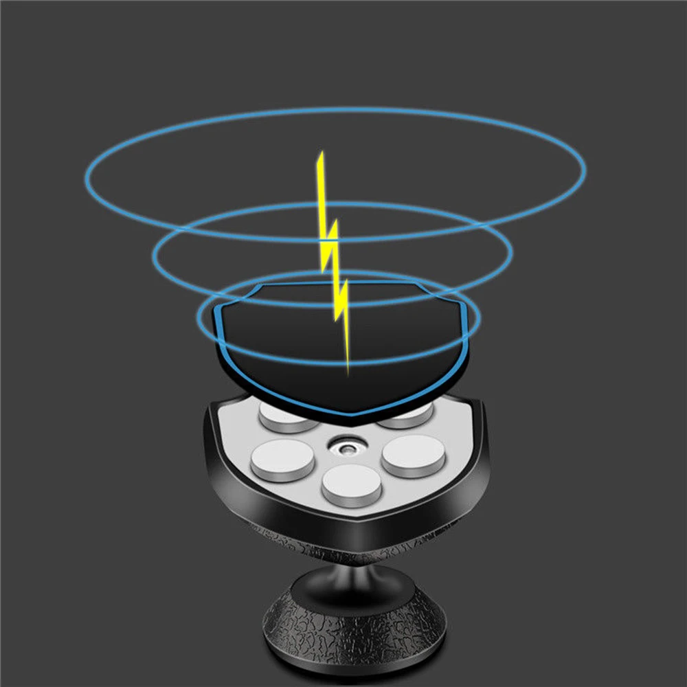 Universal 360 Degree Rotating Holder Car Magnetic Mount Stand For Cell Phone GPS Universal Car Bracket