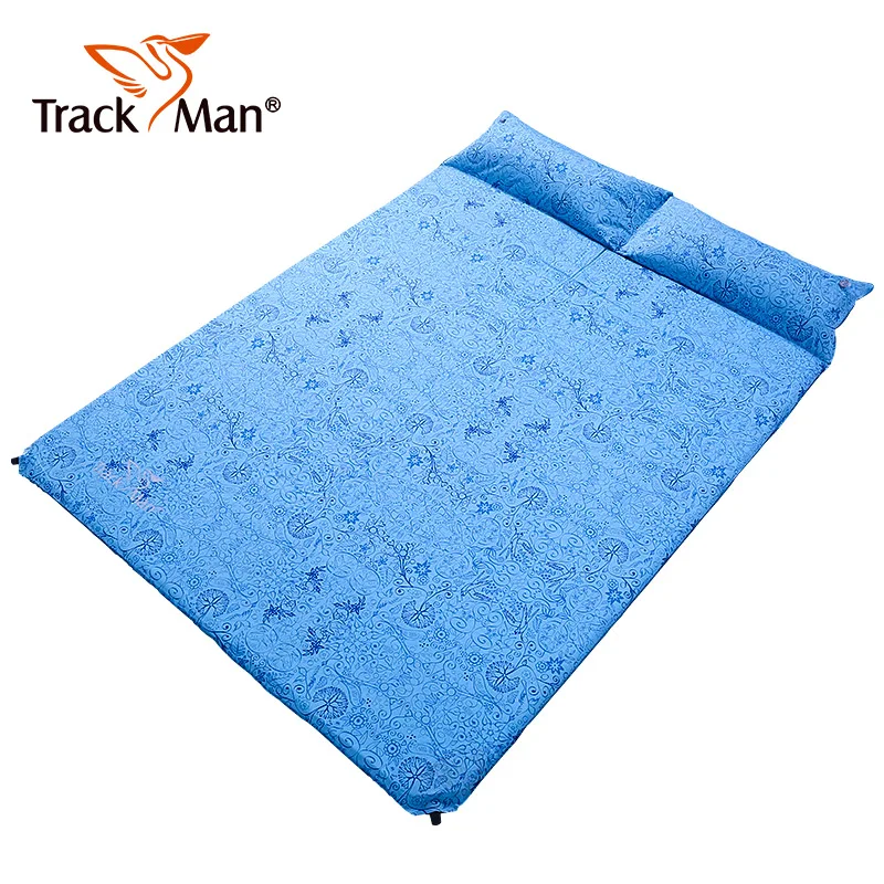 

Trackman Outdoor Automatic Inflatable Double Camping Mat With Pillow Thicker Pad Family beach tent Sleeping Pad 190*132cm