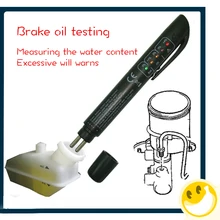 Para o Cuidado de Carro Auto Carro de Teste De Líquido Fluido de Freio Testador de Verificação Crake Qualidade do Óleo Do Carro LED Indicador