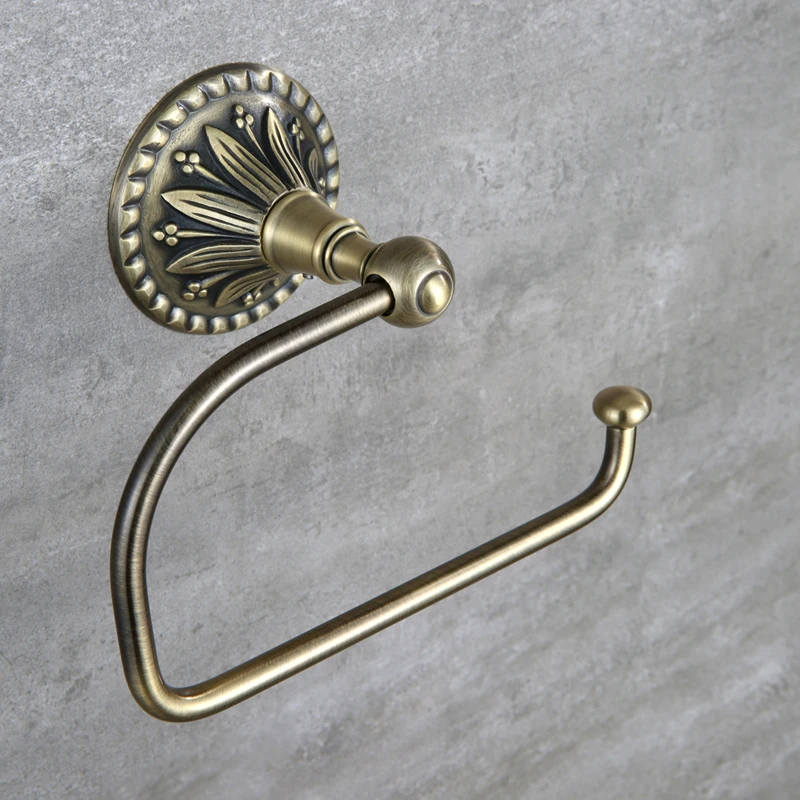 Free shipping Antique bronze Brass bathroom toilet paper holder in