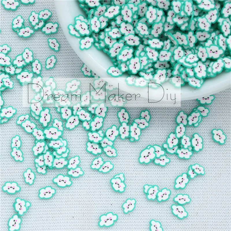 

100g/lot Polymer Clay Fimo Sprinkles Lovely confetti for Crafts Making, DIY Confetti Cloud