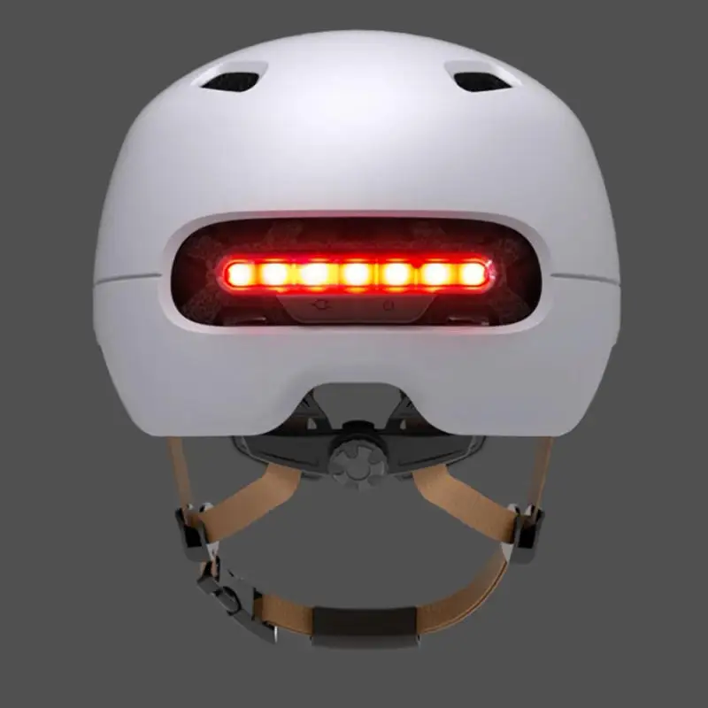 Модернизированный шлем для скутера XIAOMI для Xiaomi M365 Bird Qicycle Электрический скейтборд Ninebot Es1 E2 Drift W1 Ninebot Go-Kart Minipro - Цвет: Белый