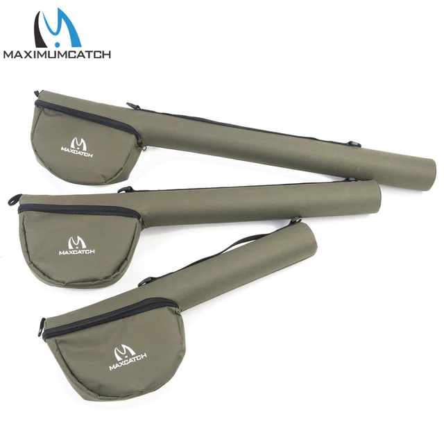 Maximumcatch Fly Fishing Rod Tube Triangle Fly Rod Case Cordura Storage