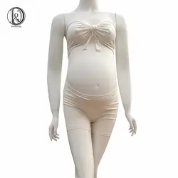 Ручной работы стрейч шорты для женщин с Boob трубки (полный комплект) Бесплатная размеры беременных Реквизит Baby shower подарок