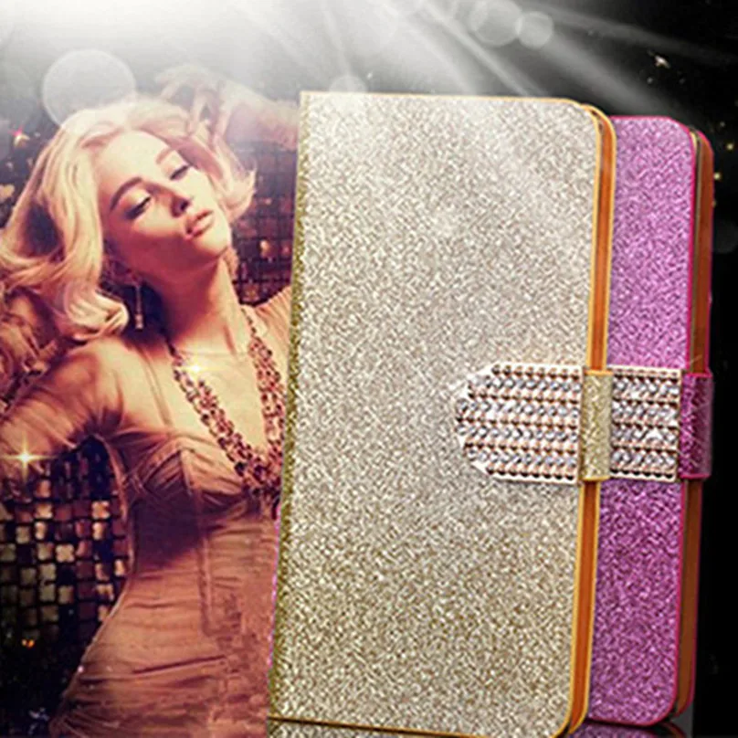 

Original Bling Glitter Phone Case Cover Fundas for Samsung Galaxy Note 5 4 3 2 Neo Lite Flip Cases A8 A7 2015 A5 A3 2016