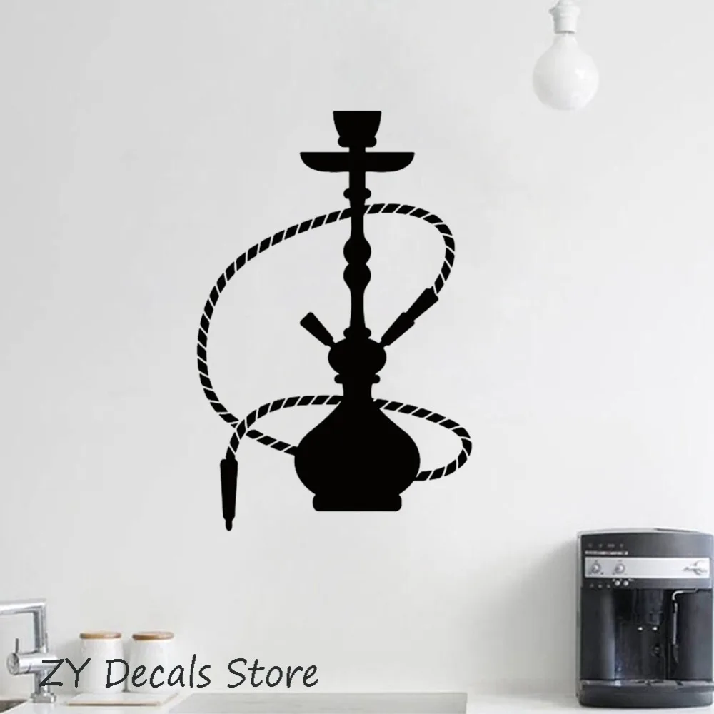 Hookah Shisha Smoking Arabic Cool Decal Mural Fashion Fishing House Vinyl Wall Stickers Cafe Sticker Home Decor Bedroom S677 Hookah Shisha Smoking Arabic Cool Decal Mural Fashion Fishing House Vinyl Wall Stickers Cafe Sticker Home Decor Bedroom S677