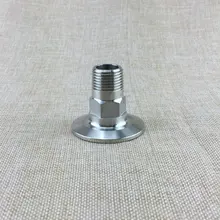 1," tri-clamp OD50.5 к внешней резьбе 1/2"(DN15) Адаптер из нержавеющей стали 304