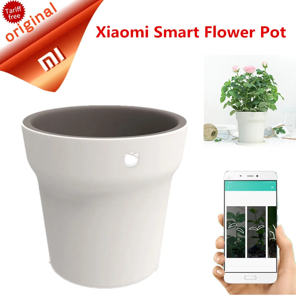 Original Xiaomi Smart Flower Pot Mijia Flora Monitor Digital Plants