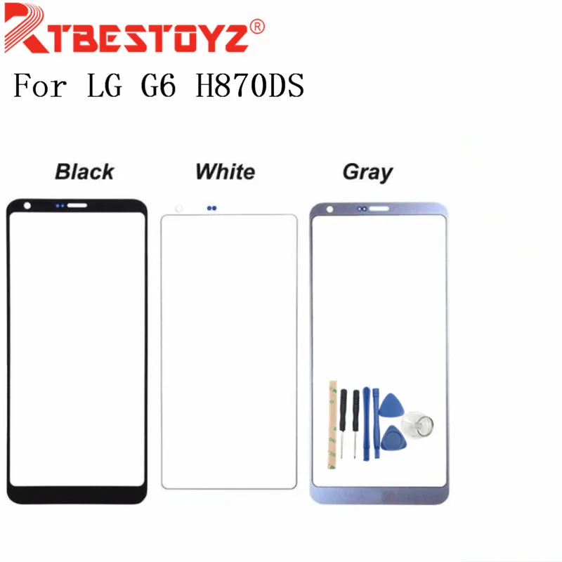 RTBESTOYZ оригинальный новый внешний стеклянный объектив для LG G6 H870DS H870 H871 H872 H873 LS993
