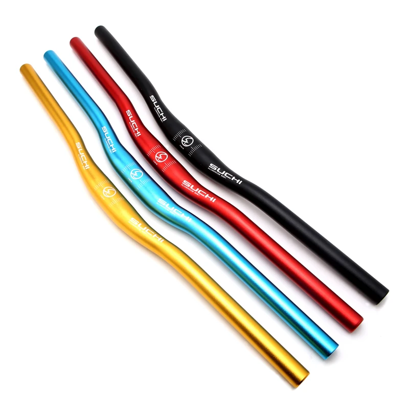 cheap 31.8x620mm Aluminum Alloy Handlebar Straight MTB Bicycle Riser Flat Handle Bar