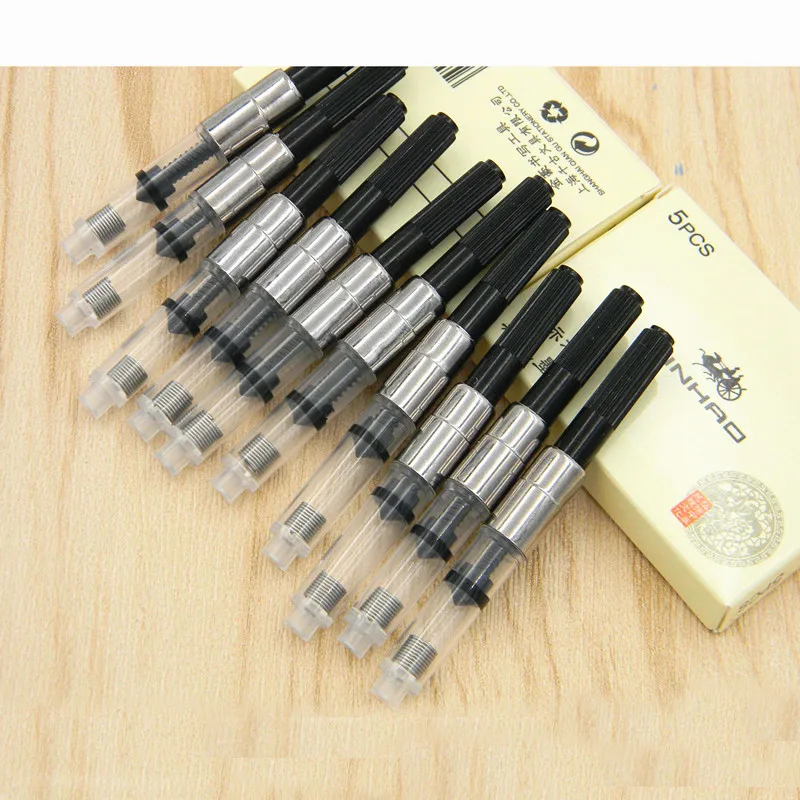10 шт. чернильные картриджи насосы черного цвета|pen refills|ink converterpen refill ink |