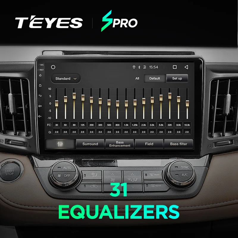 Perfect TEYES SPRO Car Radio Multimedia no 2 din android  8,1 8.1 Video Player Navigation GPS For Toyota RAV4 4 5 XA40 XA50 2013-2018 3