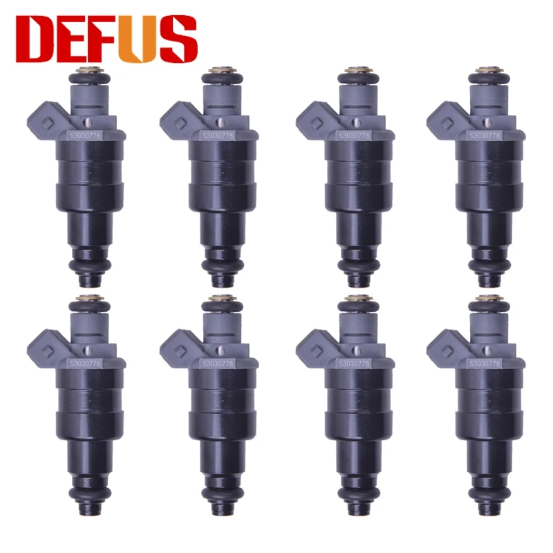 

DEFUS 8PCS New Bico Fuel Injector 53030778 for Jeep Grand Cherokee 4.0L Wrangler Dodge Dakota Ram 1500 Ram 3500 5.2 5.9 53030343