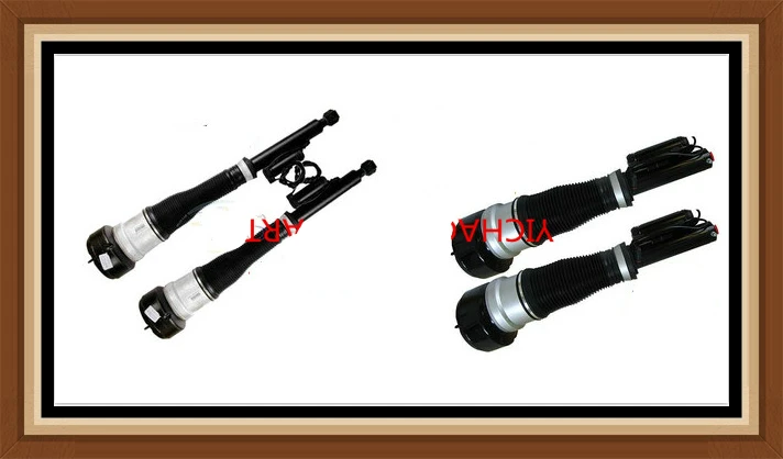 

for MERCEDES benz CL & S W221 S350 S450 S500 S550 CL550 S63 AMG COMPLETE SET FRONT & REAR AIR SUSPENSION STRUTS / SHOCKS