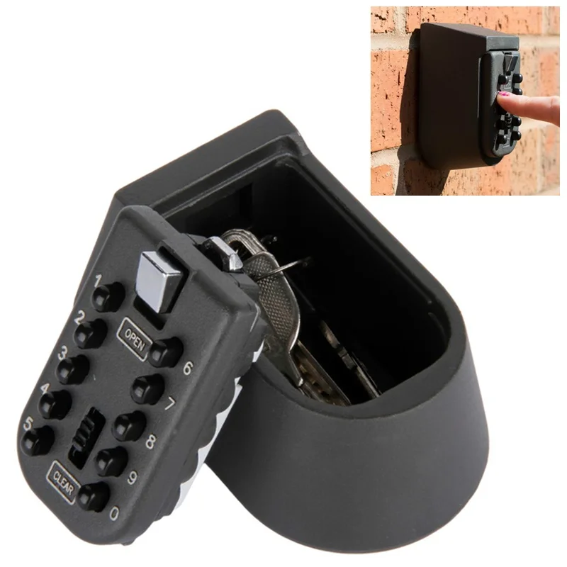 Key Storage Organizer Safe Box Bins Security Door Locks Zinc Alloy