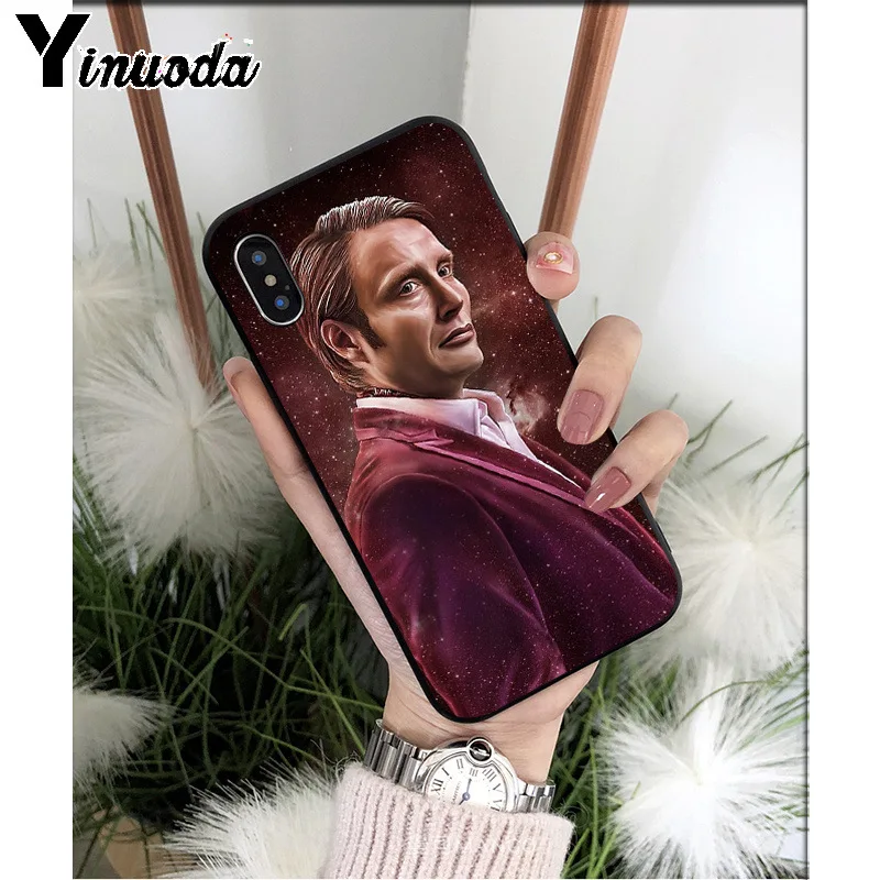 Yinuoda ТВ серия Hannibal высококачественный чехол для телефона для Apple iPhone 8 7 6 6S Plus X XS MAX 5 5S SE XR Чехол для мобильного телефона s