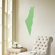Israel map Globe Earth Country wall vinyl sticker custom made home decoration fashion design
