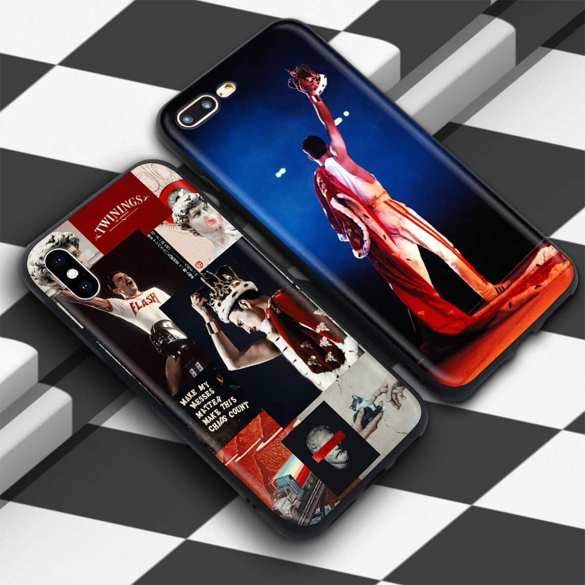 Lavaza Freddie Mercury Queen чехол для iPhone 12 mini 11 Pro XS Max XR X 8 7 6 6S Plus 5 5s se|Бамперы| |