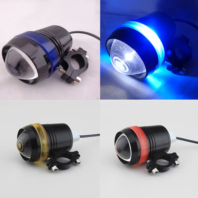 

1PCS Motorcycle U3 LED Headlight Spotlight Driving auxiliary Lamps Motorbike 30W 12V 1500lm fog light head lamp Offroad ATV DRL