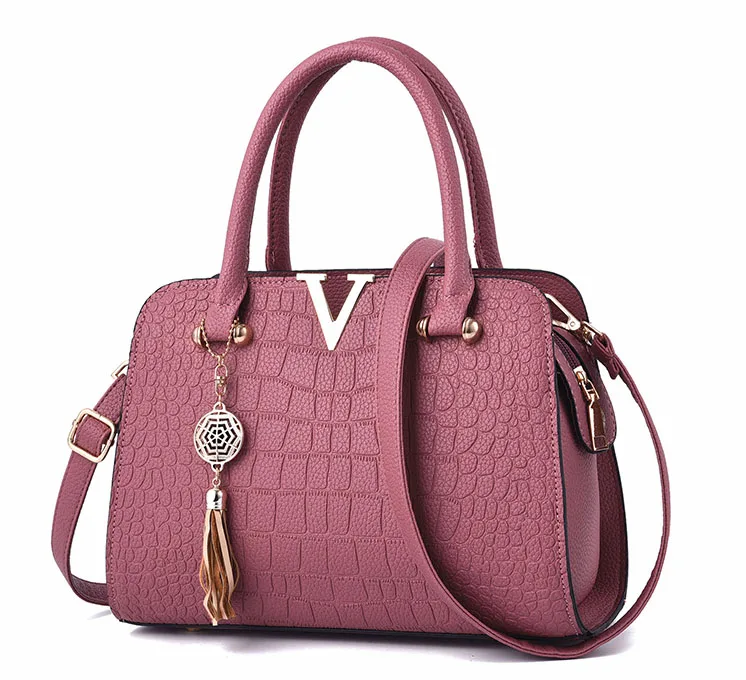 

2018 new fashion handbags ladies leisure simple atmosphere slung women's handbags