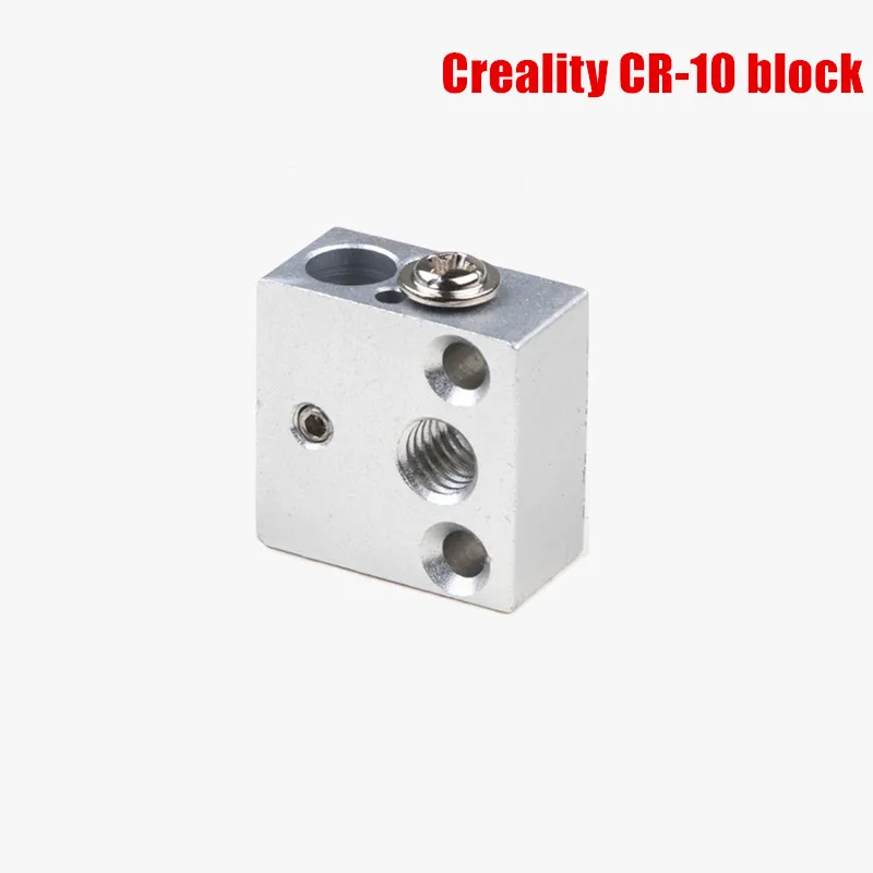 SWMAKER Creality CR 10 обновленный металлический нагревательный блок с сенсорной резьбой