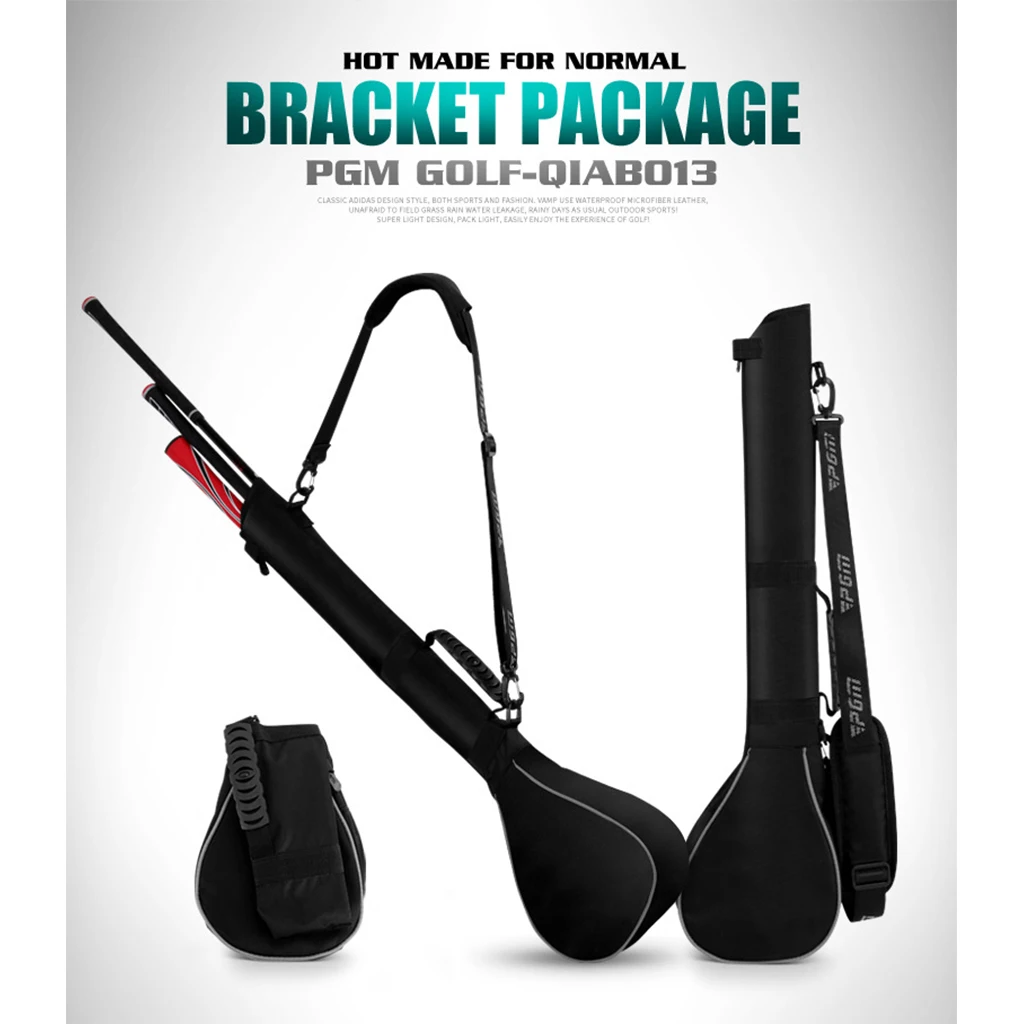 Складная сумка для гольфа, вместительная, 3 Клубные, мини, мягкая сумка для мужчин и женщин, сумка для клуба на плечо